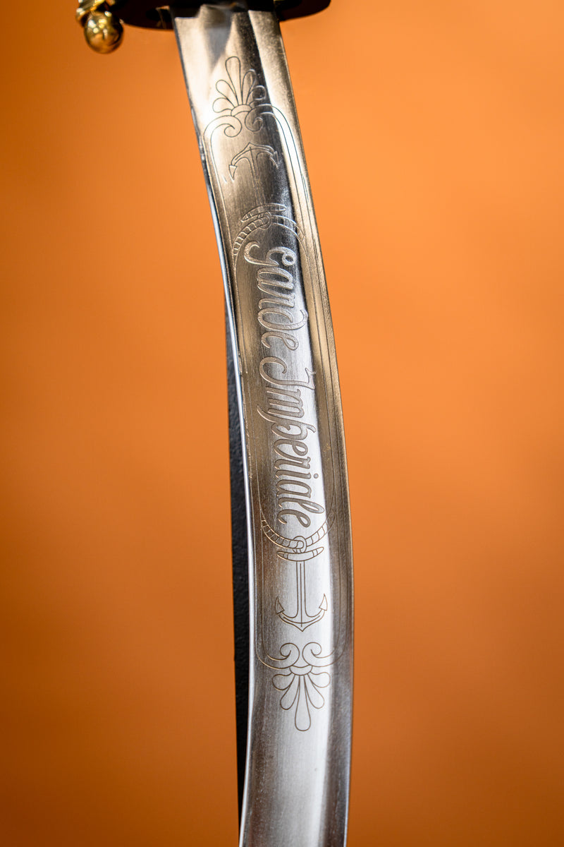 Marine sabel British empire, semi-scherp