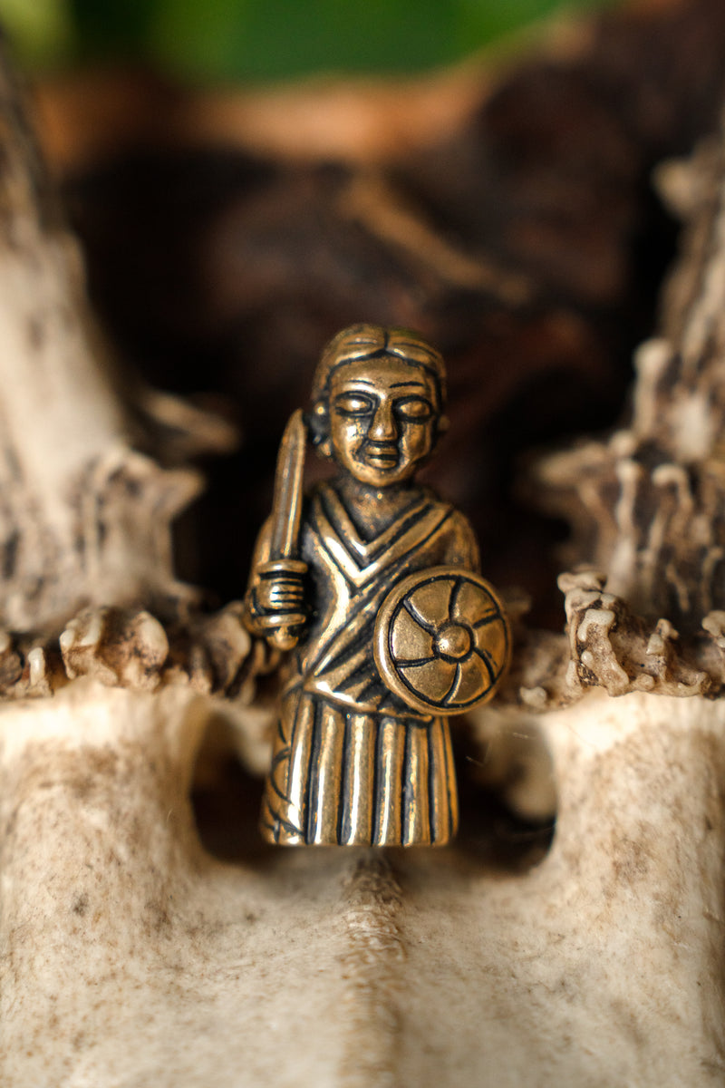 Valkyrie från Harby, brons 