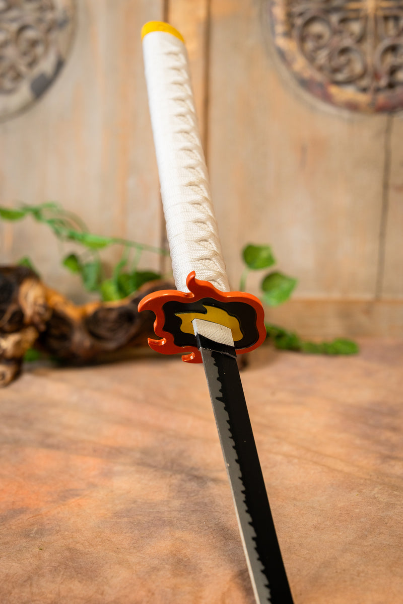 Demon Slayer Katana "Kyojuro", semi-tranchant 