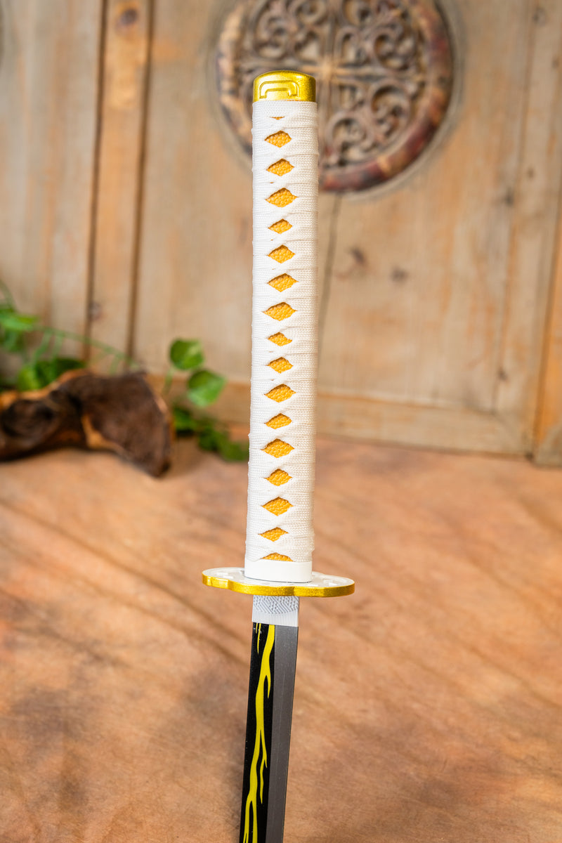 Demon Slayer Katana "Zenitsu", semi-scharf 