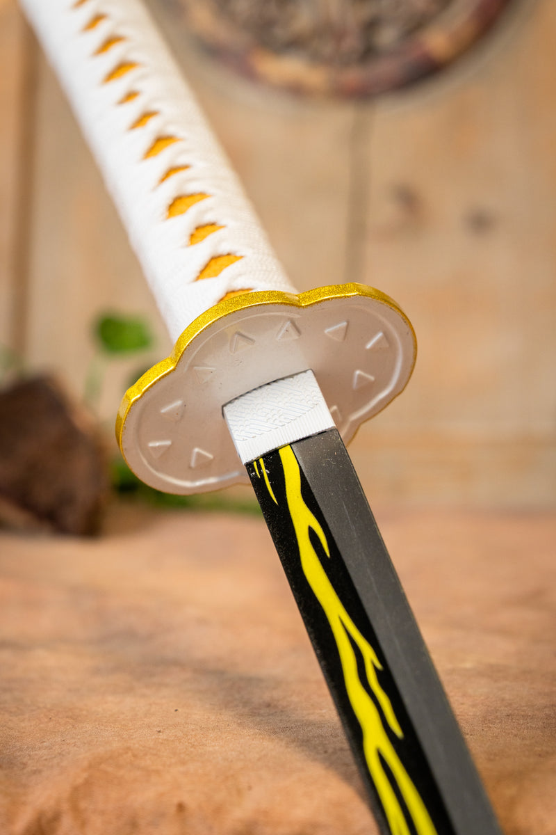 Demon Slayer Katana "Zenitsu", semi-scharf 
