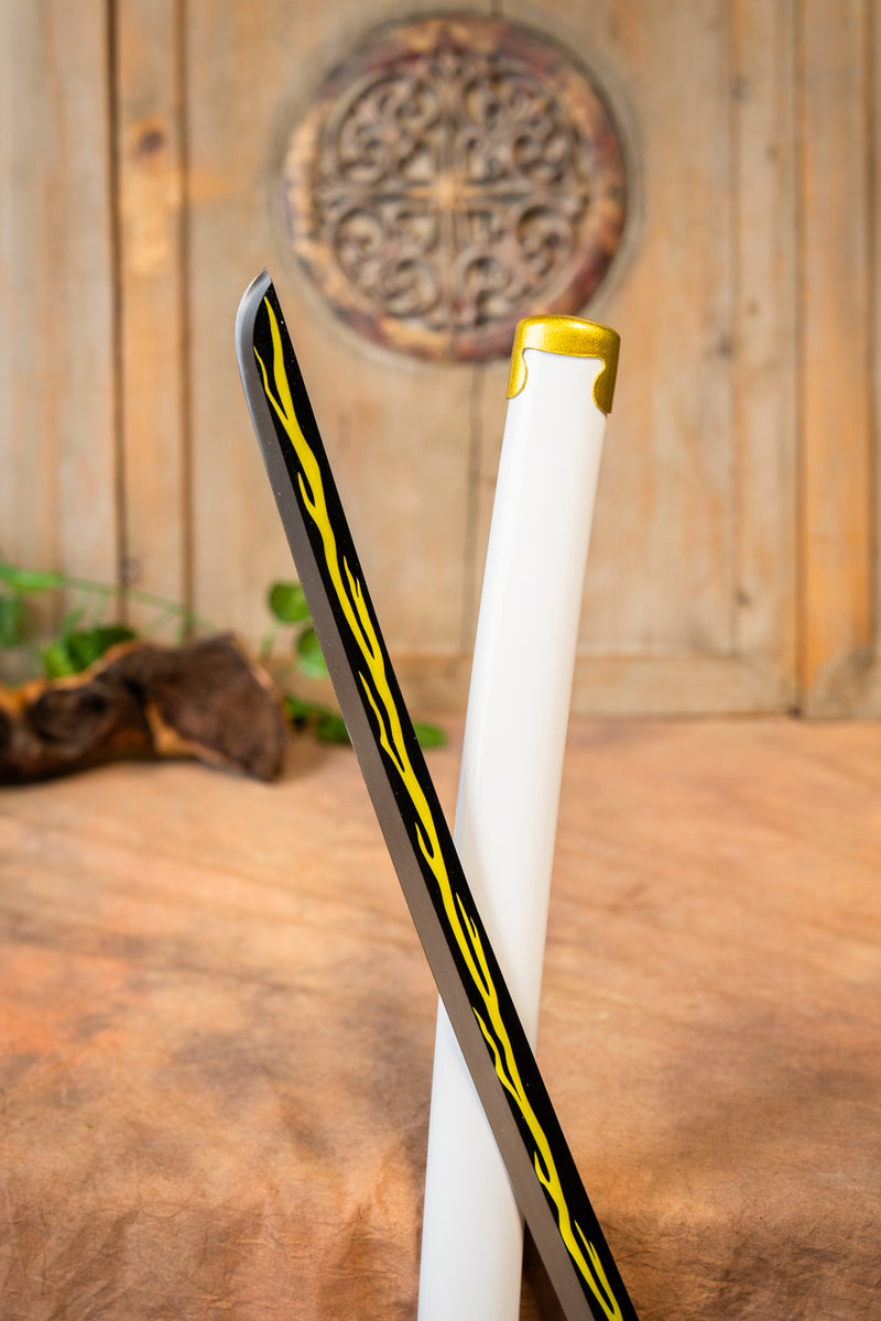 Demon Slayer Katana "Zenitsu", semi-scharf 
