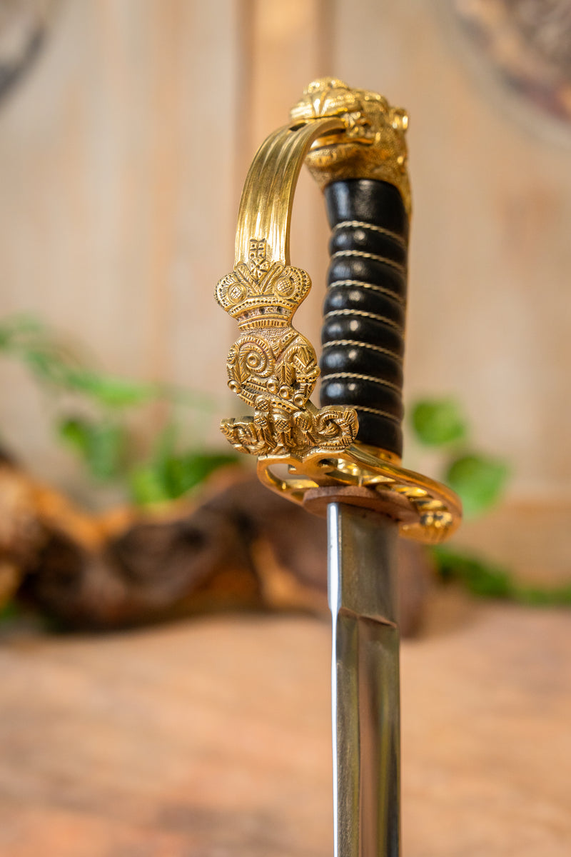 Infanterie de flanc britannique sabre 1803, semi-tranchant 