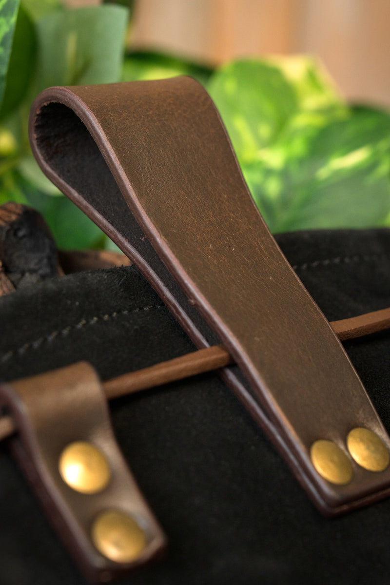 Bourse médiévale Amelyn, noir 