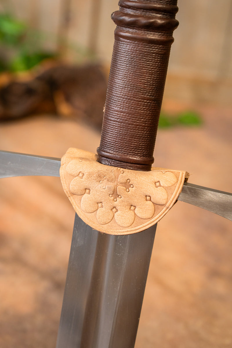 Middeleeuws langzwaard Oakeshott type XVa, semi-scherp