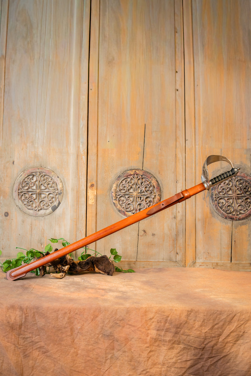 Sable de infantería británica 1897, semi-afilado 