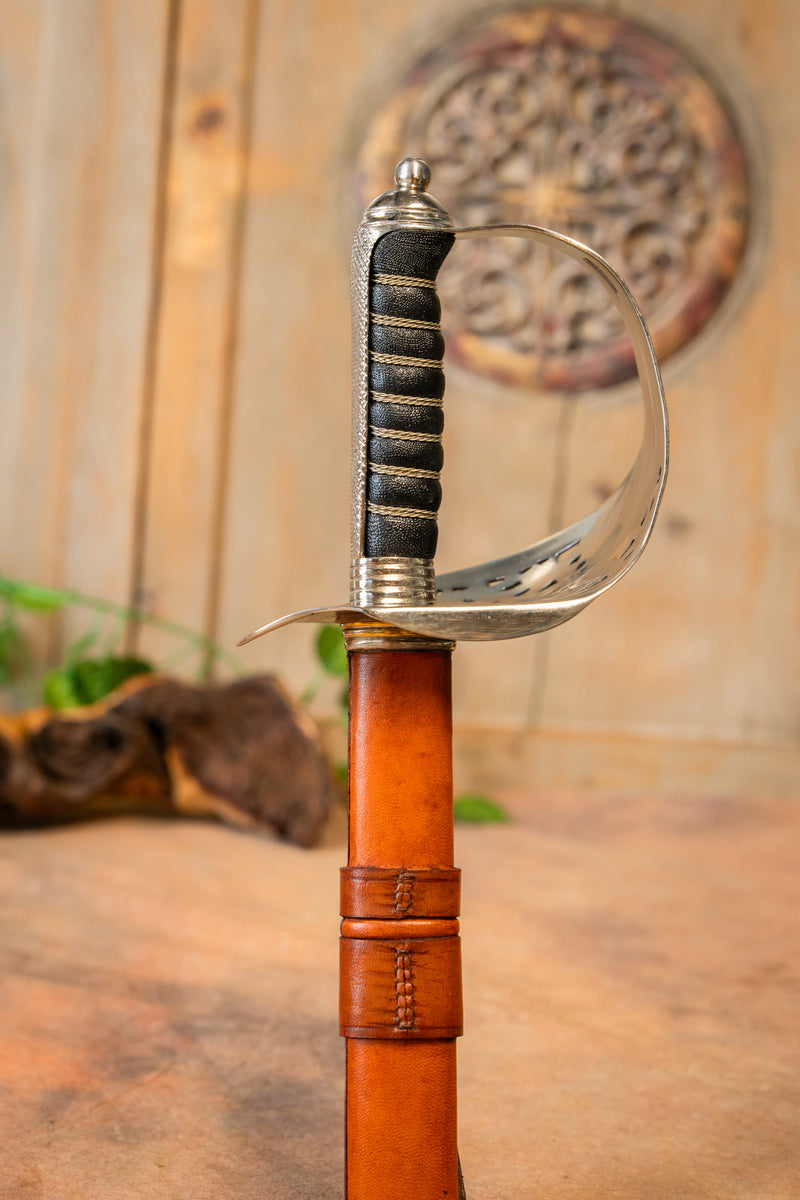 Sable de infantería británica 1897, semi-afilado 