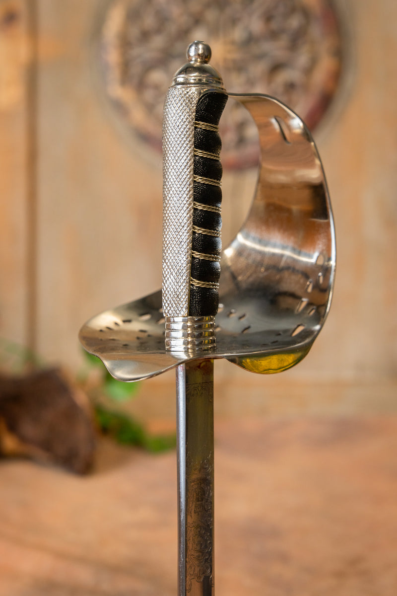 Sable de infantería británica 1897, semi-afilado 