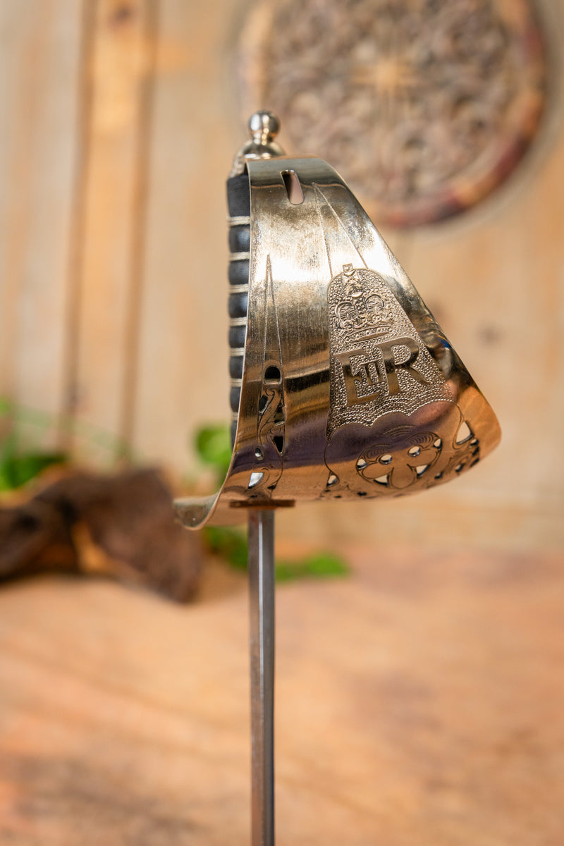 Sable de infantería británica 1897, semi-afilado 