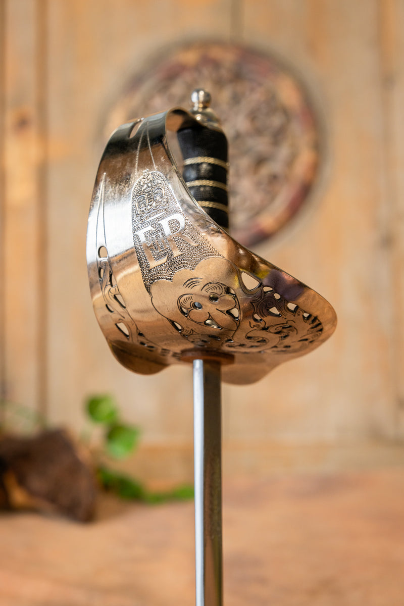 Sable de infantería británica 1897, semi-afilado 