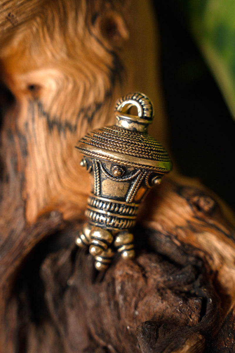 Germaanse berlock hanger, brons