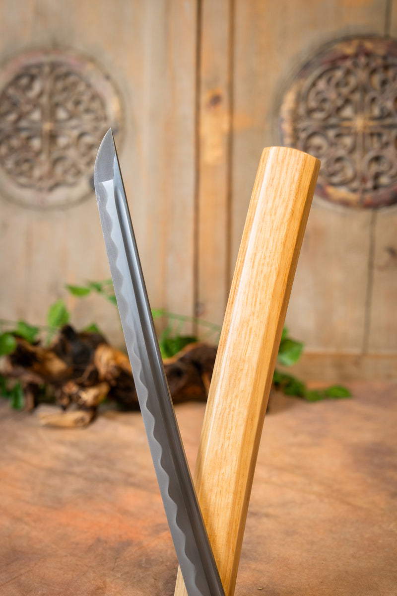 John Lee Shirasaya Katana, sharp