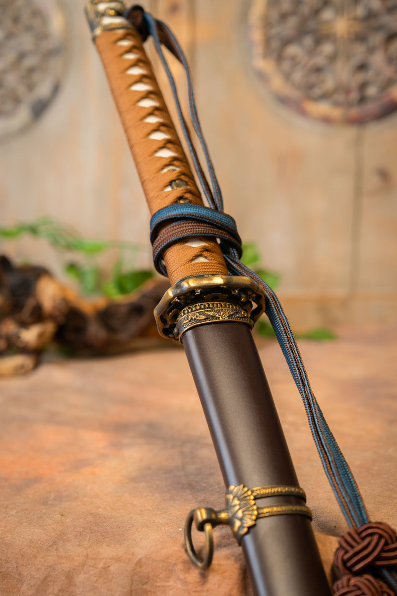 Gunto Katana (militaire katana), scherp