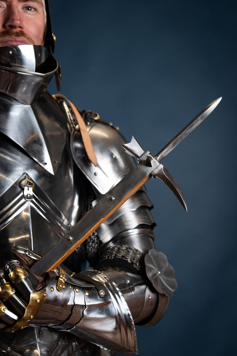 Stangøkse bec de corbin, halvskarpt 