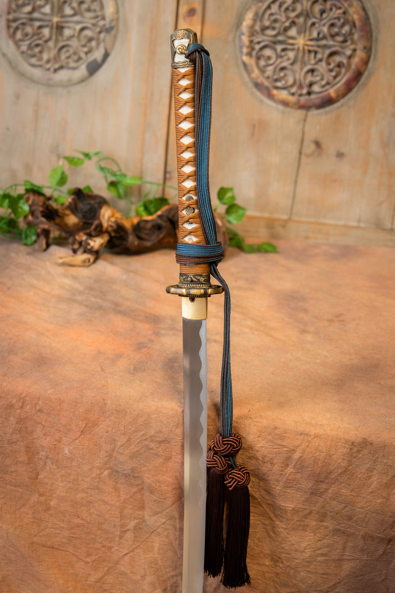 Gunto Katana (militaire katana), scherp