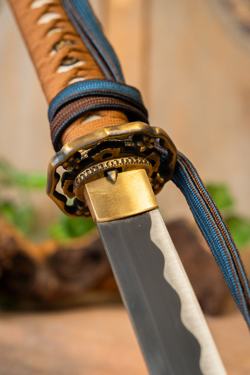 Gunto Katana (militaire katana), scherp