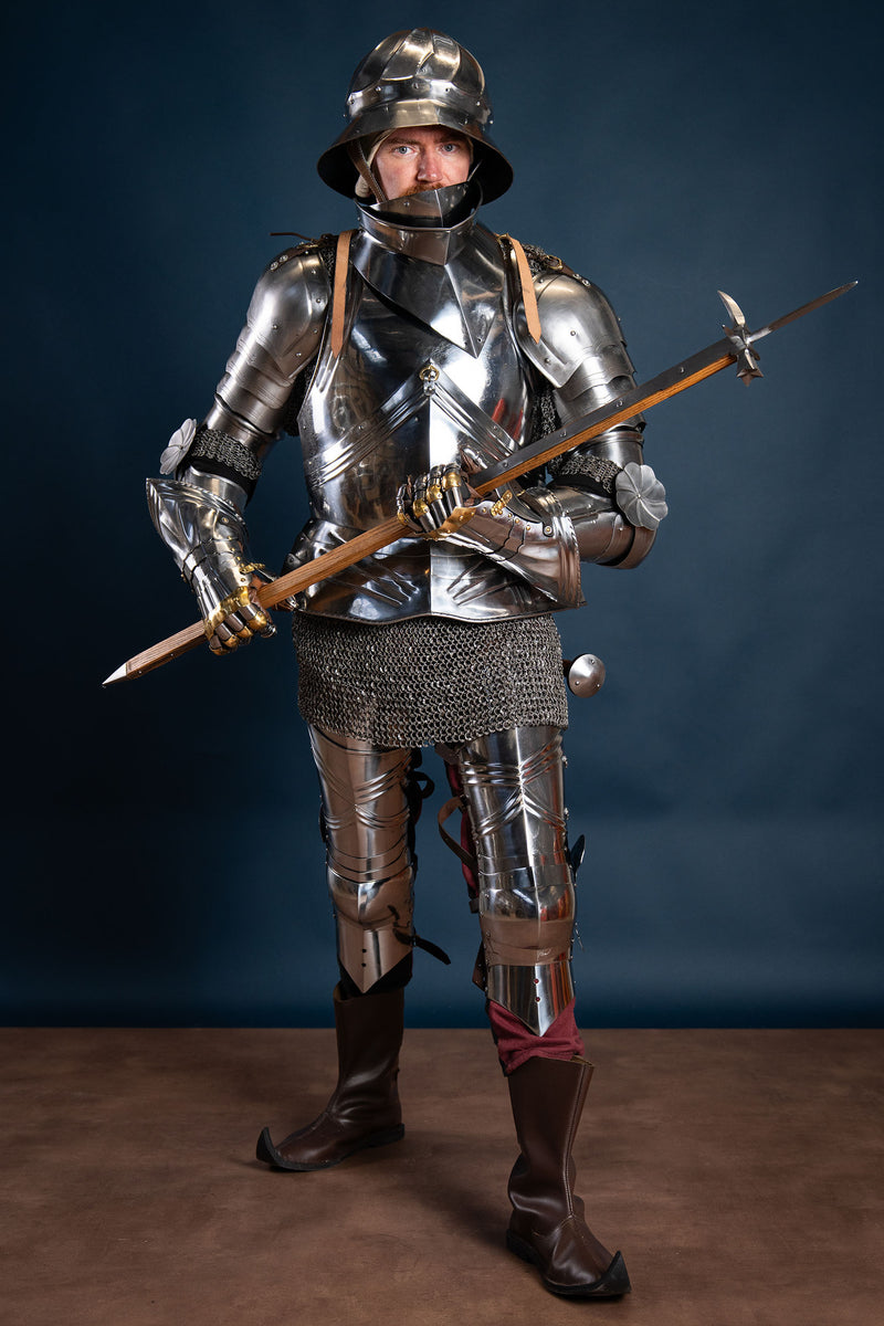 Poleaxe, bec de corbin, semi-sharp