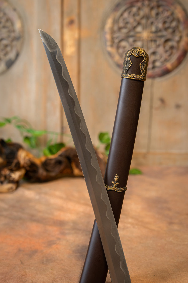 Gunto Katana (militaire katana), scherp