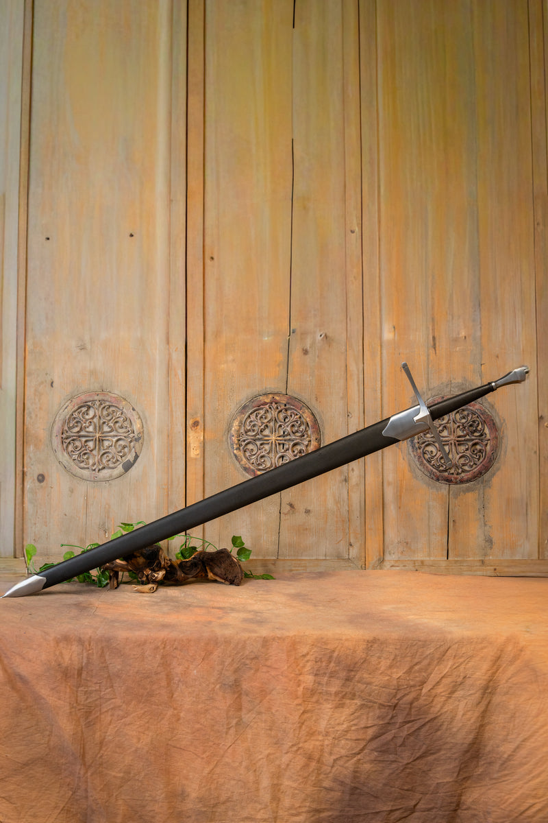 Medievale spada bastarda Roven, 1400, affilato 