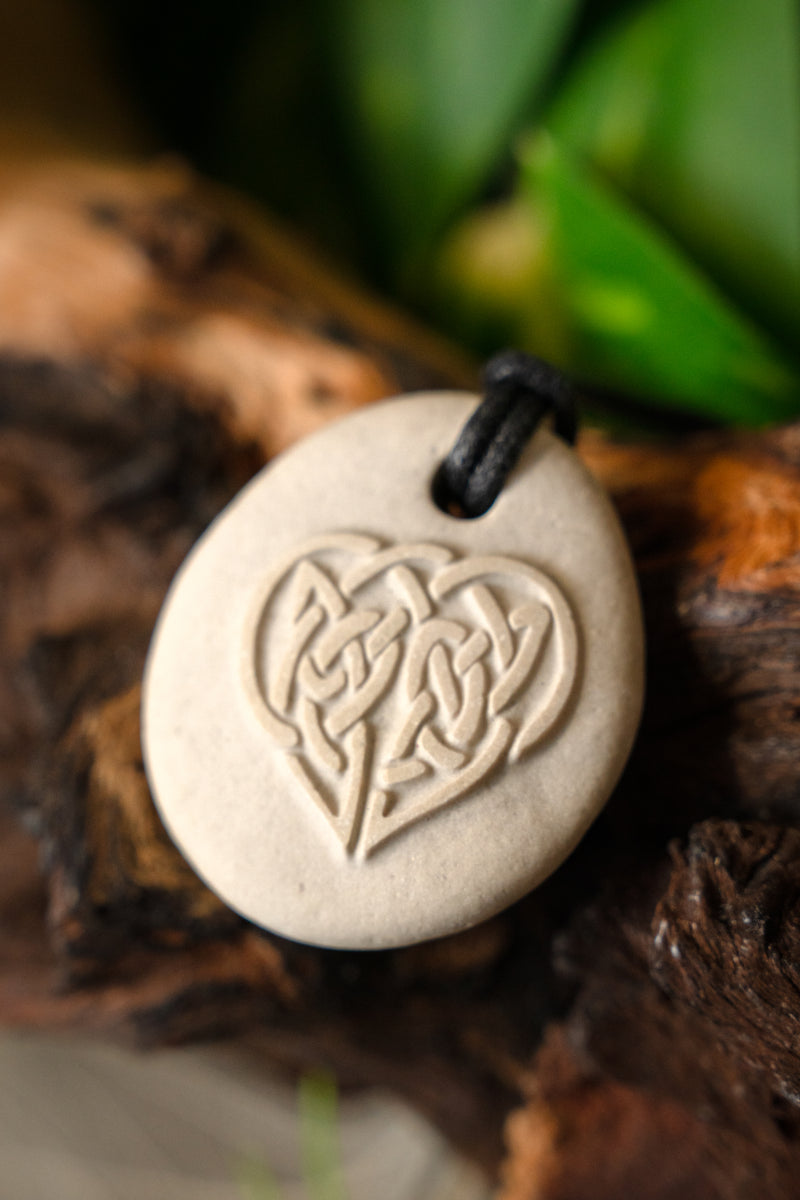 Ciondolo cuore celtico, calcolo 
