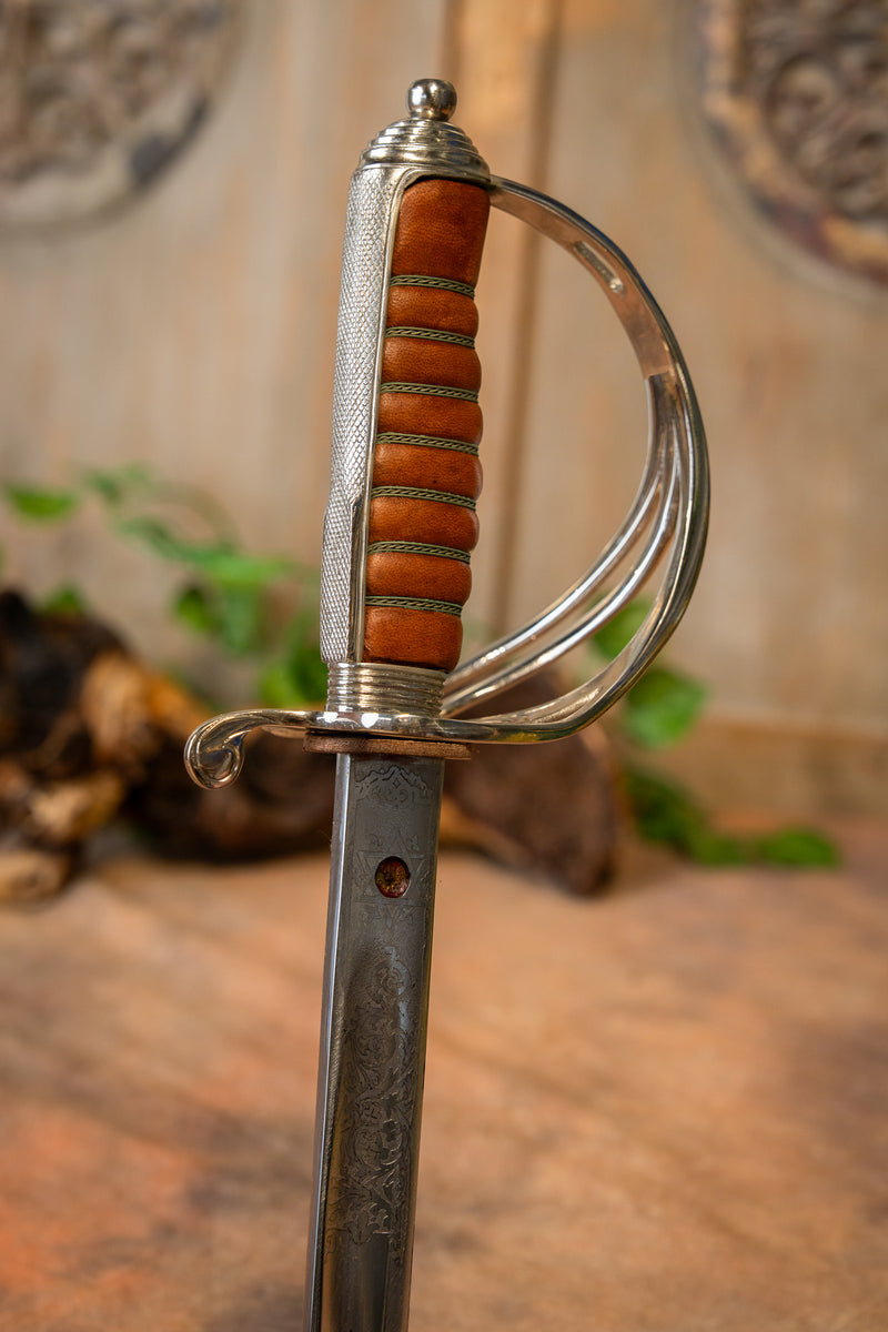 Brittiskt artillerisabel 1821, halvvass 