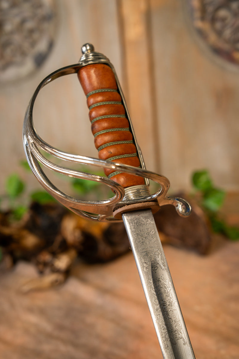 Brittiskt artillerisabel 1821, halvvass 