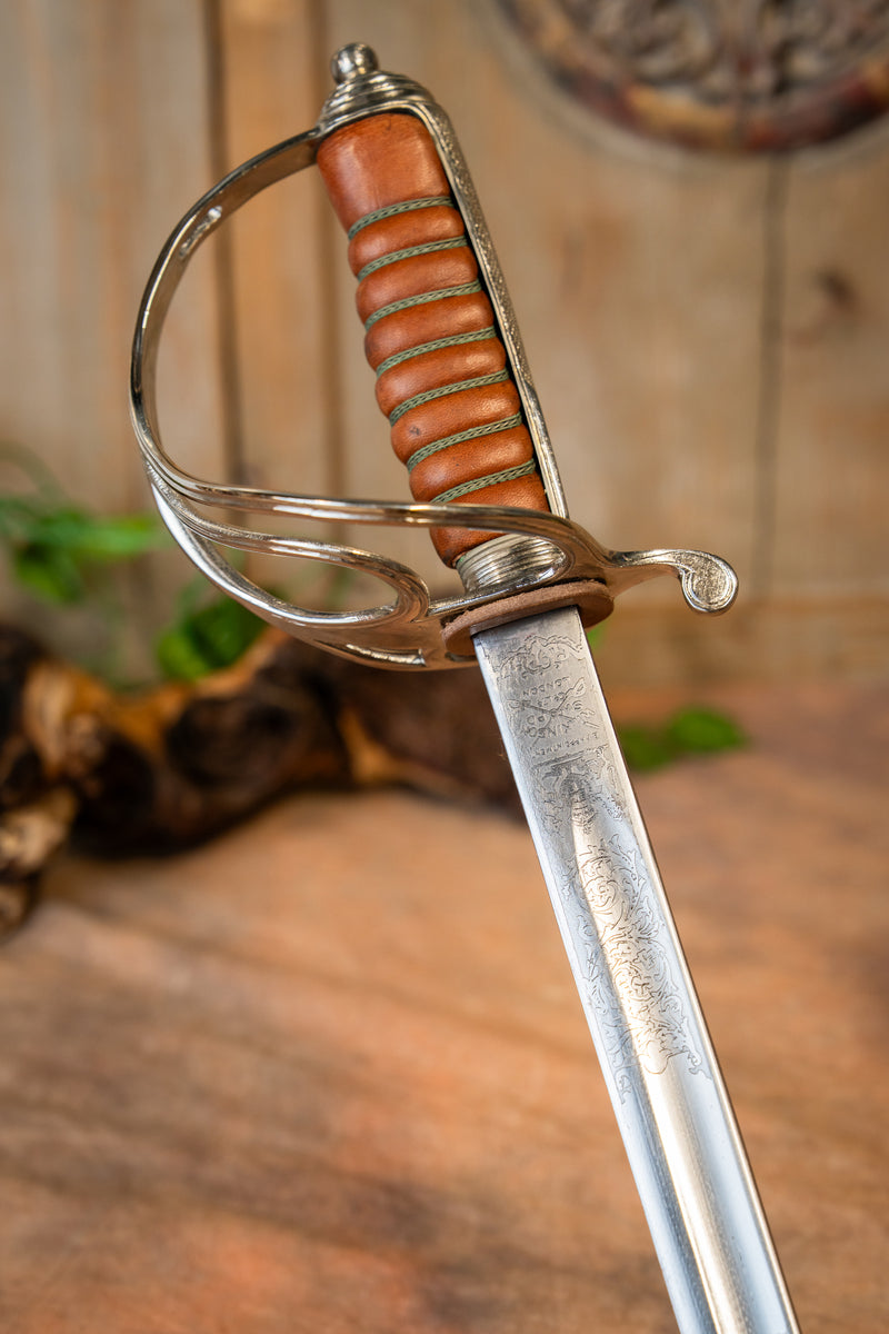 Brittiskt artillerisabel 1821, halvvass 