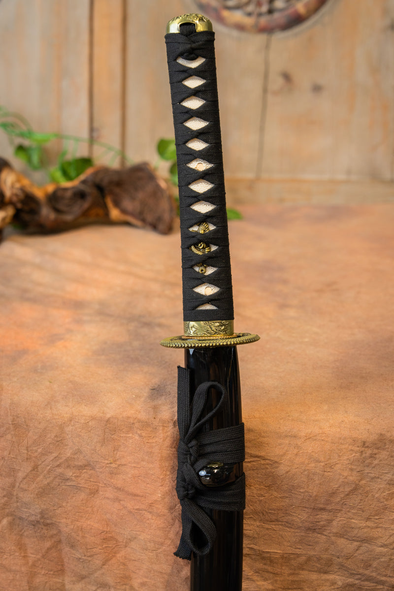 John Lee drakenwakizashi, afilado 