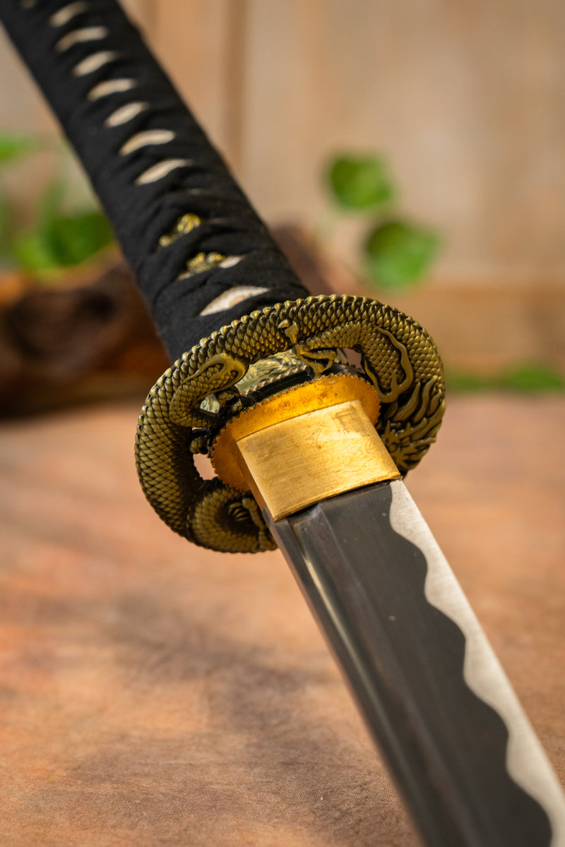 John Lee drakenwakizashi, afilado 