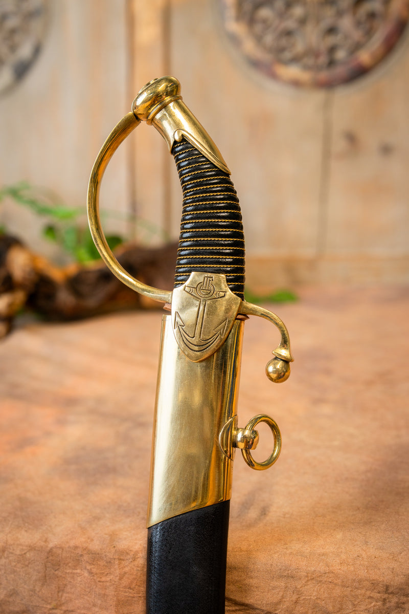 Marine sabel British empire, semi-scherp