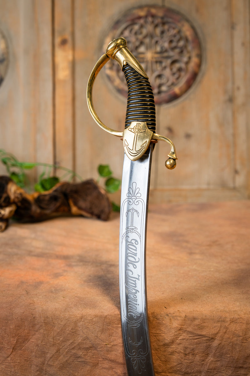 Marine sabel British empire, semi-scherp