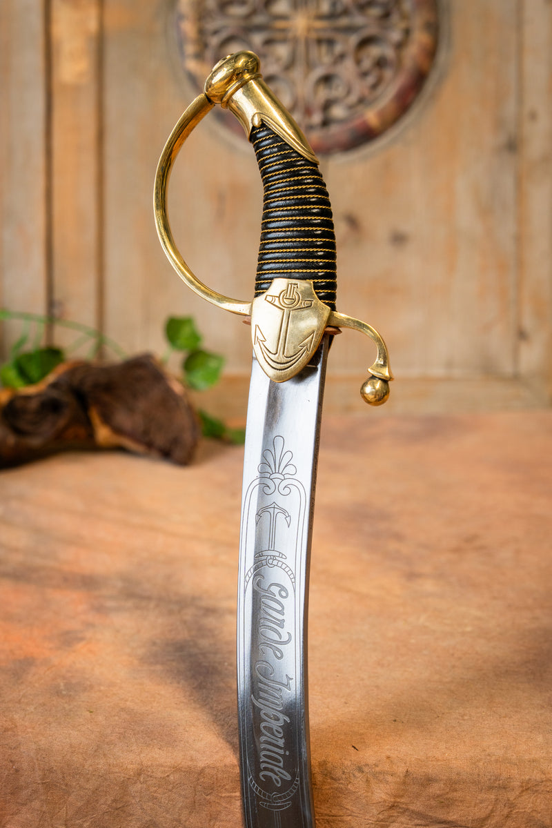 Marine sabel British empire, semi-scherp