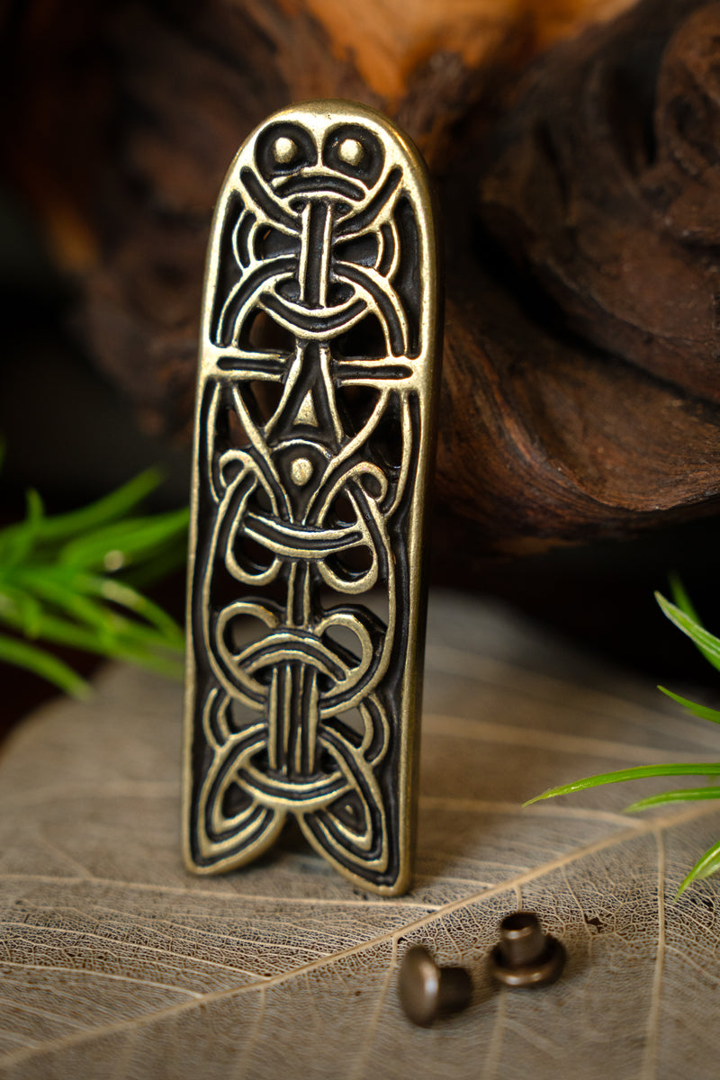 Jorvik riembeslag, messing