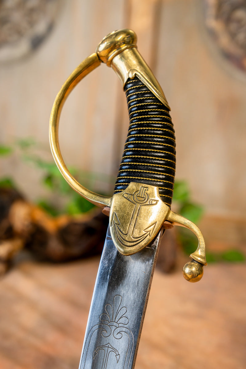 Marine sabel British empire, semi-scherp