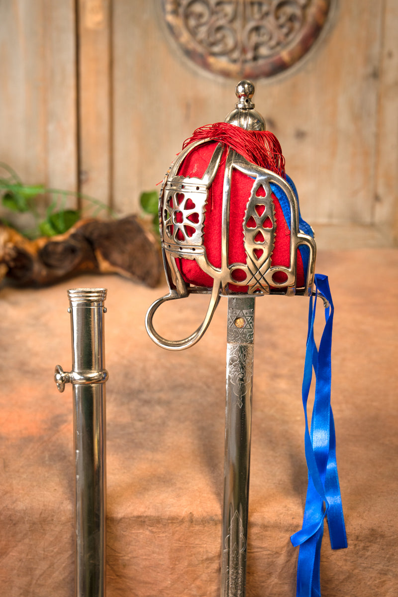 Basket hilted sword Highland Officers, semi-sharp