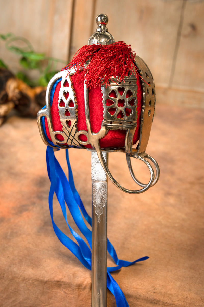 Basket hilted sword Highland Officers, semi-sharp