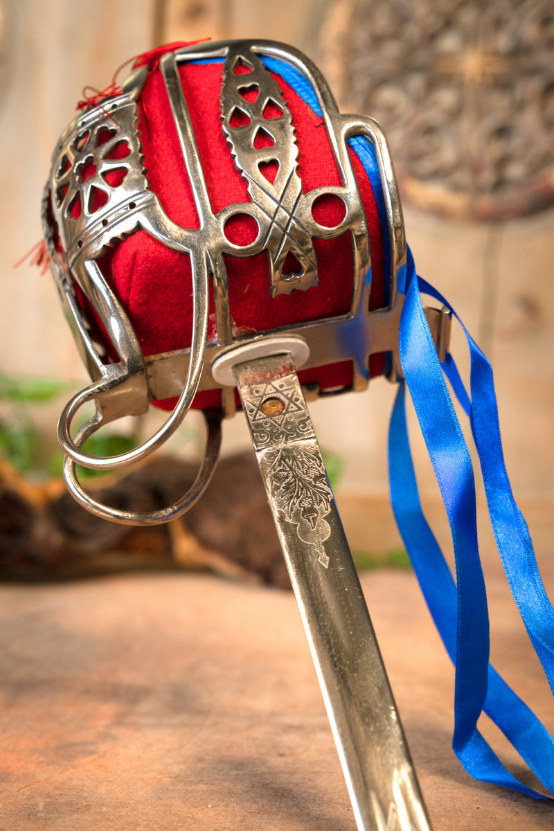 Basket hilted zwaard Highland Officers, semi-scherp