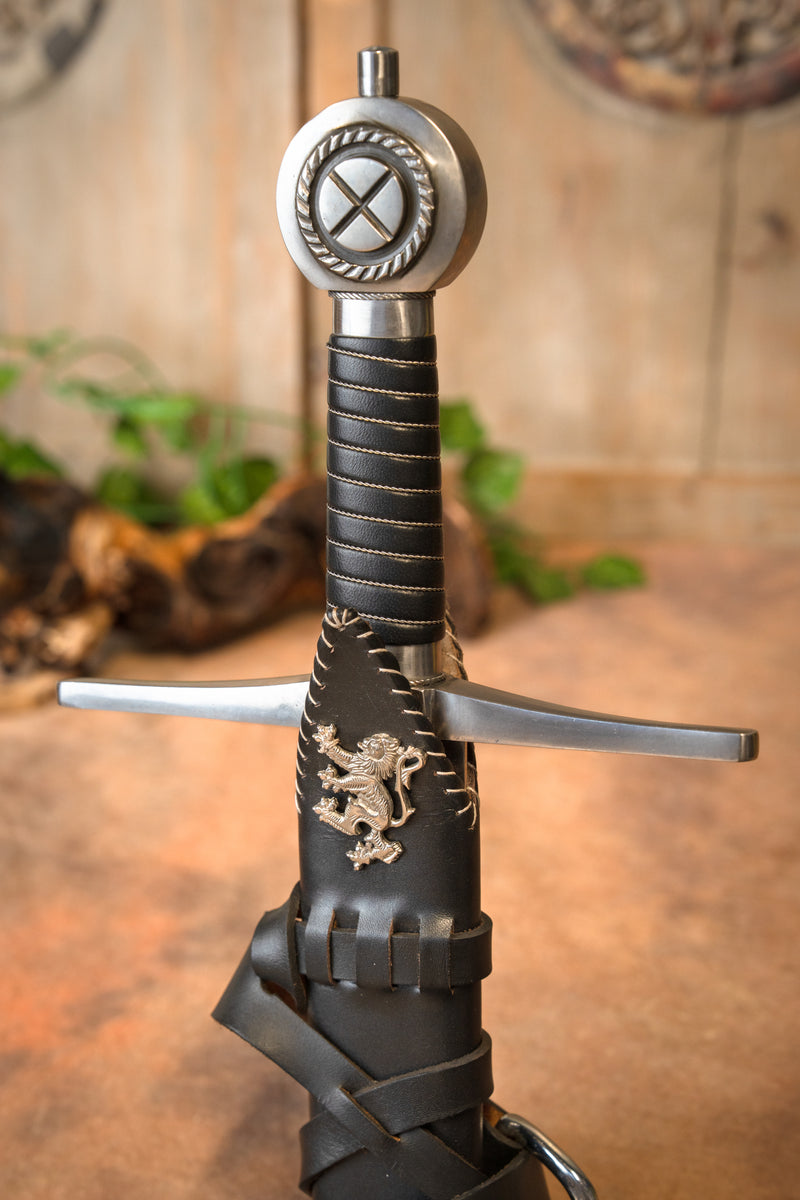 Mittelalterlich Schwert Robert the Bruce, semi-scharf 