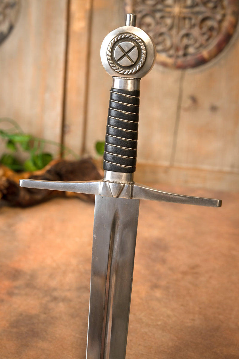 Middeleeuws zwaard Robert the Bruce, semi-scherp