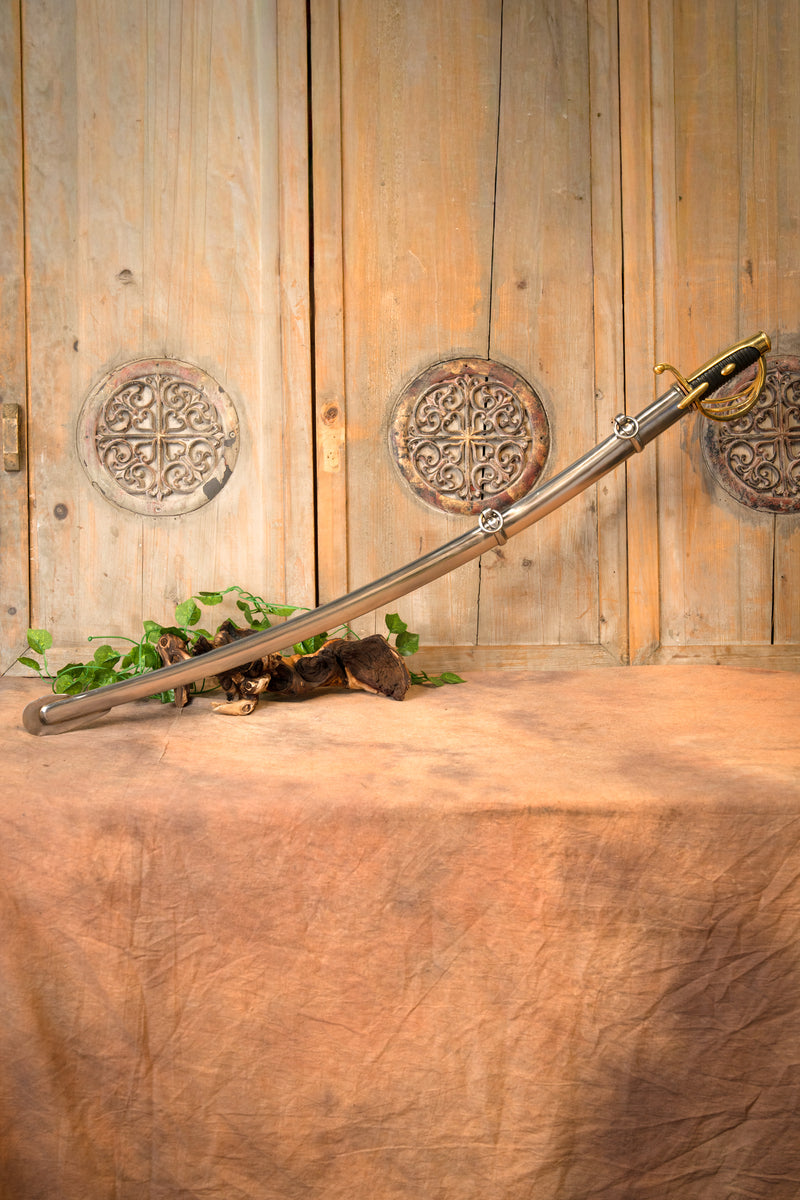 Napoleontische sabel (Sabre Cavalerie Legere AN XI’), semi-scherp