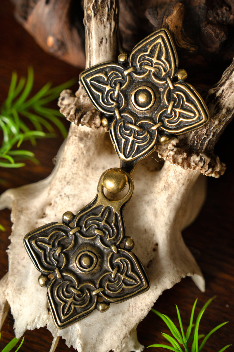 Rusvik Kaftan sluiting, brons