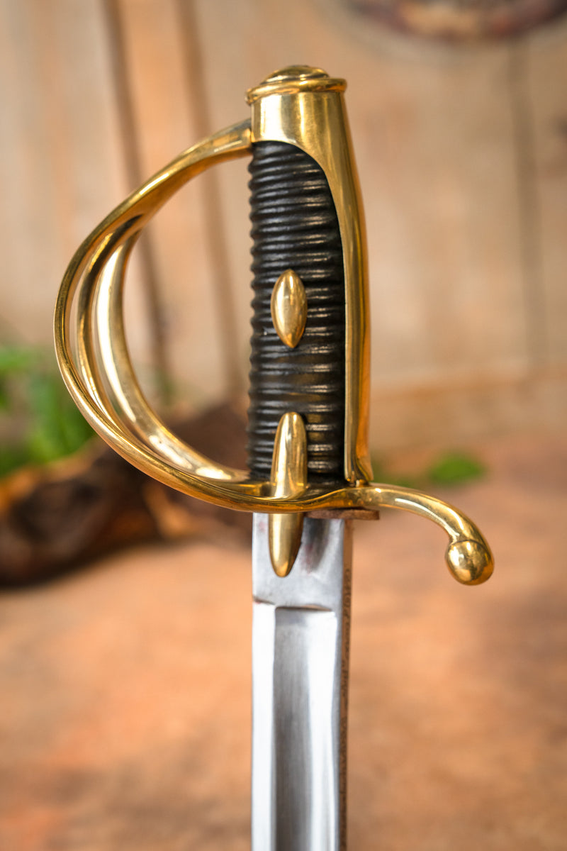Napoleontische sabel (Sabre Cavalerie Legere AN XI’), semi-scherp