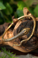 Roman upper arm bracelet with snake Pompeii, bronze