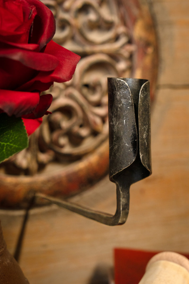 Middeleeuwse kandelaar (gebogen)