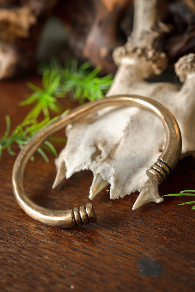 Merovingische armband, brons