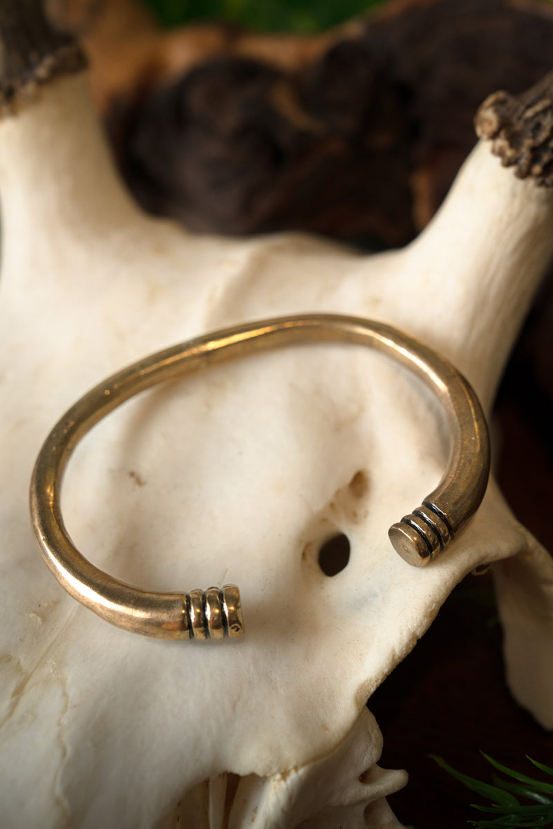 Merovingische armband, brons