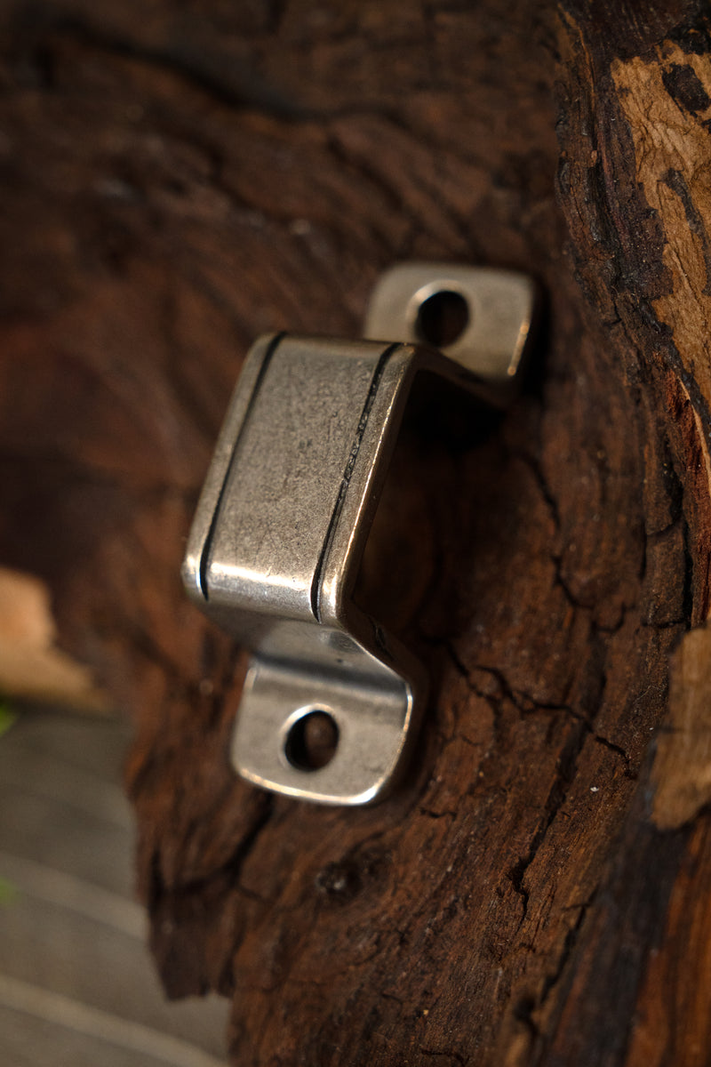 Cierre de bolsa Birka, plateado 