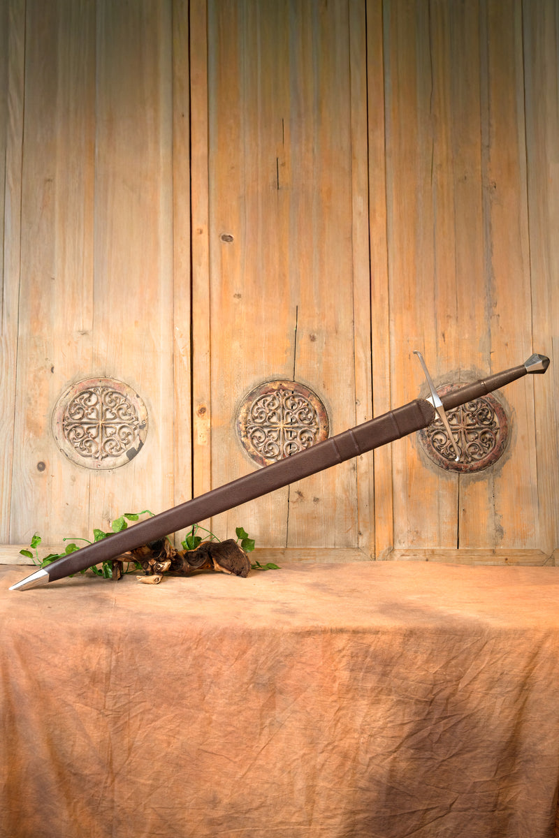 Épée de Brescia du 15e siècle épée à deux mains, semi-affûtée 