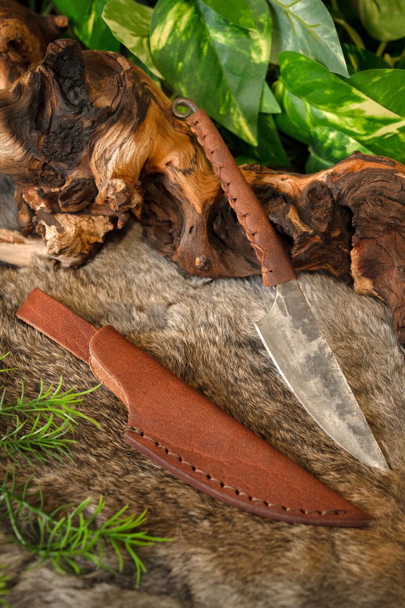 Celtico coltello Ingva, semi-affilato 