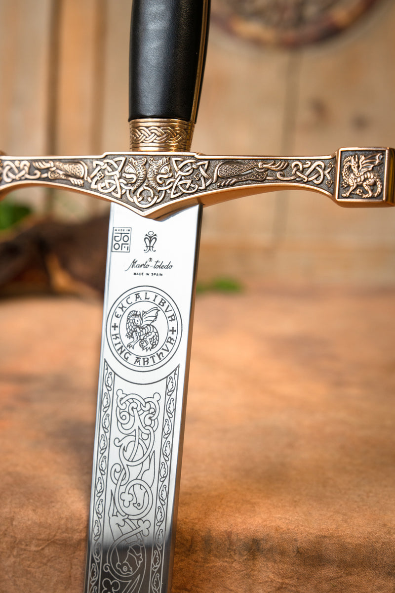 Spada ornamentale spagnola del XV secolo, semi-affilata 